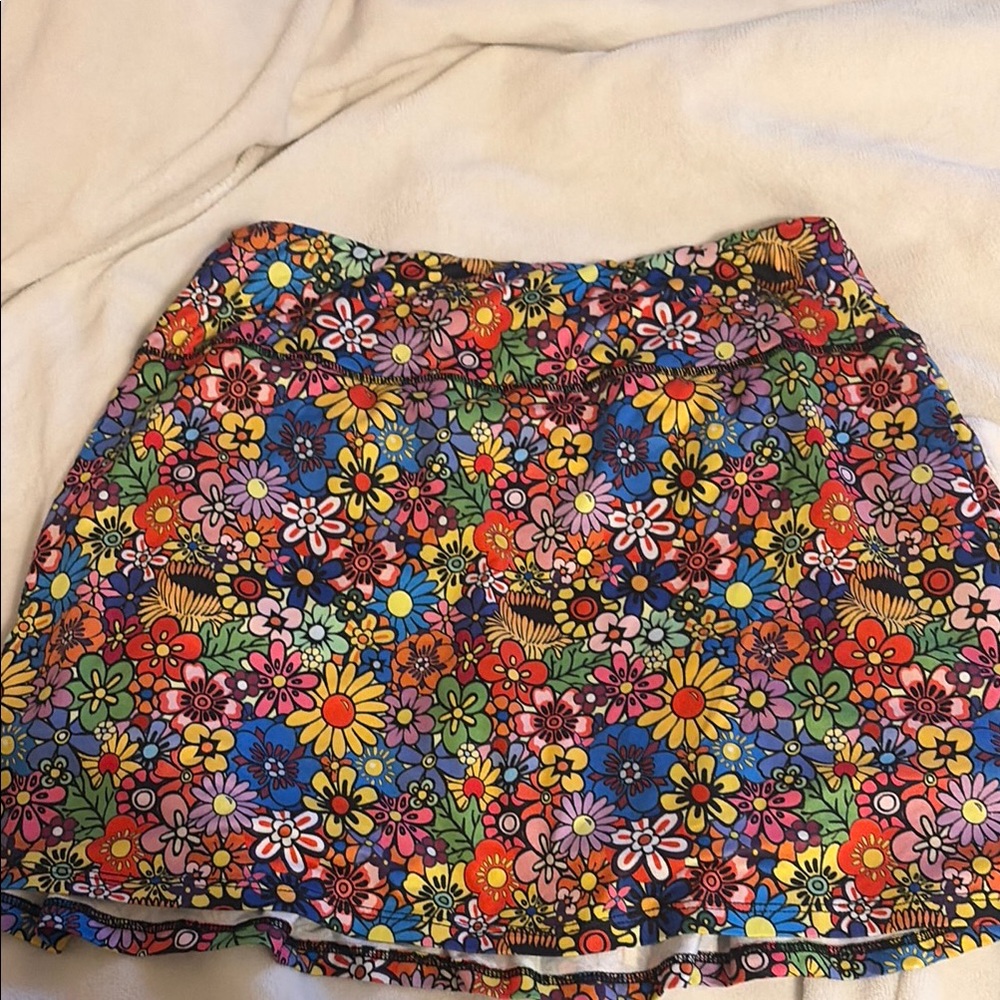 fulbelle floral golf skirt